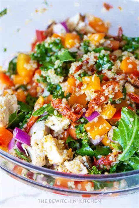 Chicken quinoa salad